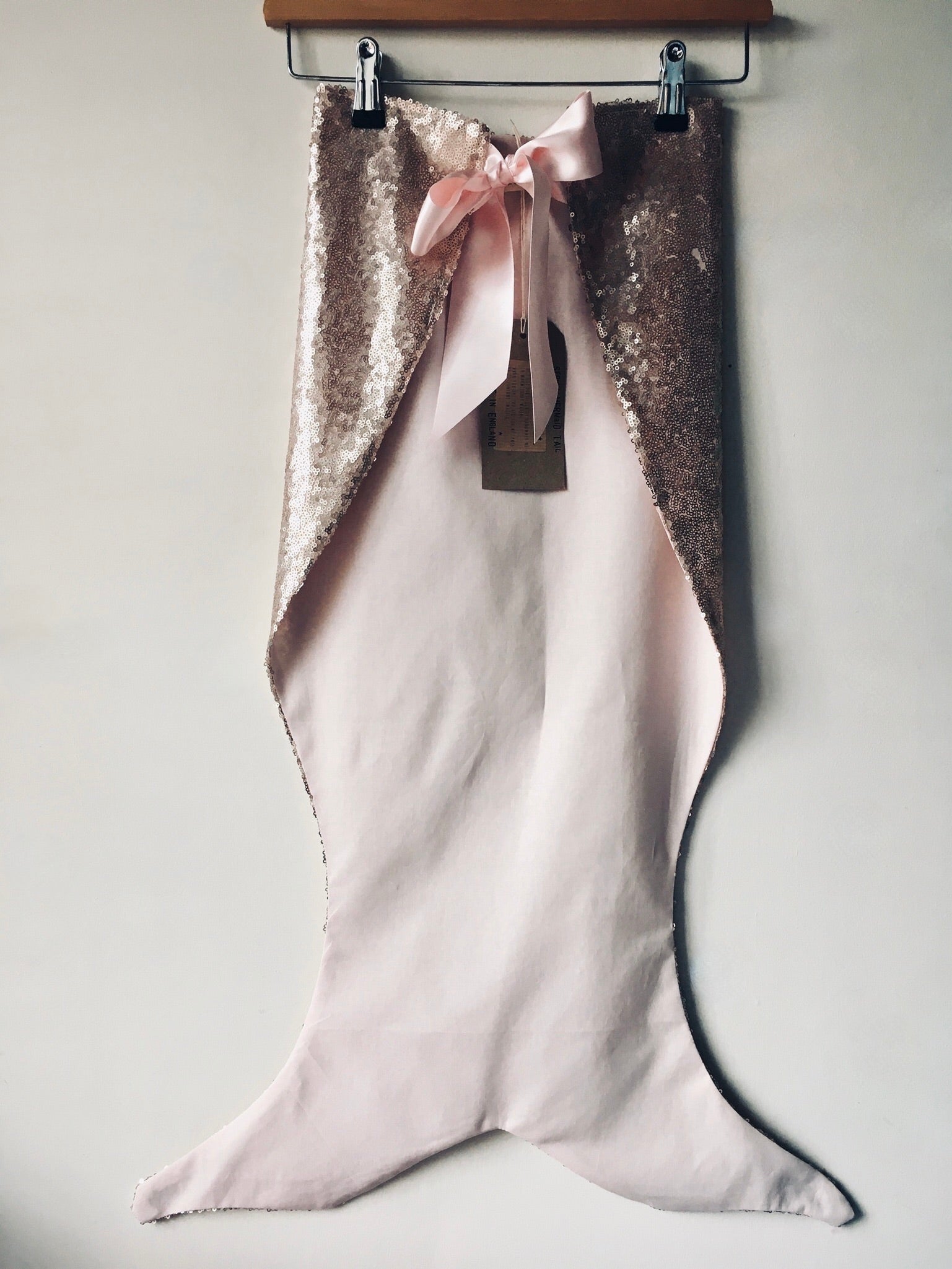 Pink sequin mermaid tail by For Just ONE Day